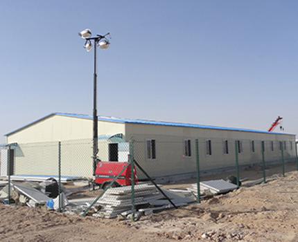 Oficina de estructuras de acero Ingeniería en Omán
