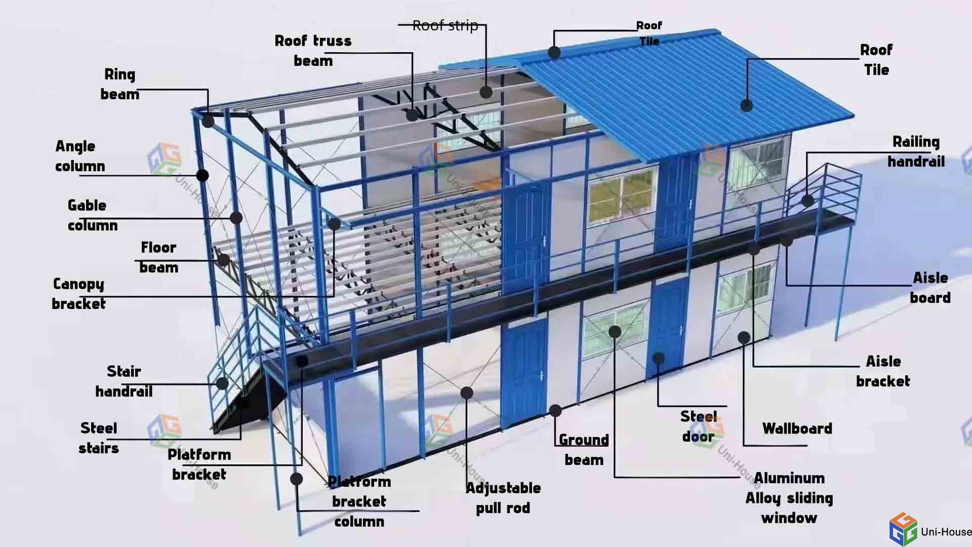 Light Steel Structure Prefab House